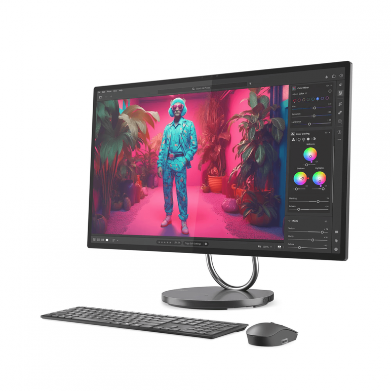 All-in-one lenovo yoga aio 32ill10 31.5" uhd (3840x2160) ips 495nits, 97% dci-p3, 3-side borderless, displayhdr™ 600, intel core™ ultra 7 258v, 8c (4p + 4lpe) / 8t, max turbo up to 4.8ghz, 12mb intel® smart cache; copilot+ pc; integrated intel® ai boost, ,  All in one PC | electropc.ro