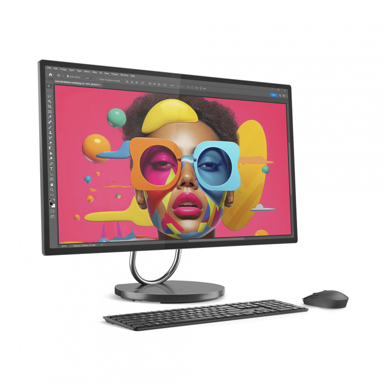 All-in-one lenovo yoga aio 32ill10 31.5" uhd (3840x2160) ips 495nits, 97% dci-p3, 3-side borderless, displayhdr™ 600, intel core™ ultra 7 258v, 8c (4p + 4lpe) / 8t, max turbo up to 4.8ghz, 12mb intel® smart cache; copilot+ pc; integrated intel® ai boost, ,  All in one PC | electropc.ro