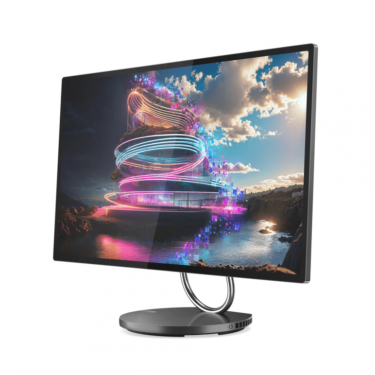 All-in-one lenovo yoga aio 32ill10 31.5" uhd (3840x2160) ips 495nits, 97% dci-p3, 3-side borderless, displayhdr™ 600, intel core™ ultra 7 258v, 8c (4p + 4lpe) / 8t, max turbo up to 4.8ghz, 12mb intel® smart cache; copilot+ pc; integrated intel® ai boost, ,  All in one PC | electropc.ro