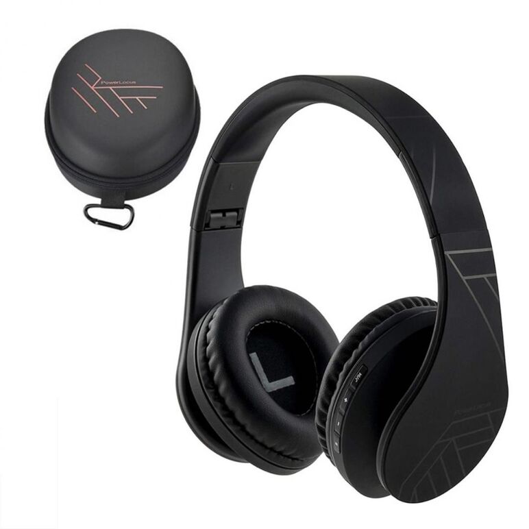 Casti bluetooth wireless powerlocus p2 over-ear, negru,  Casti audio | electropc.ro