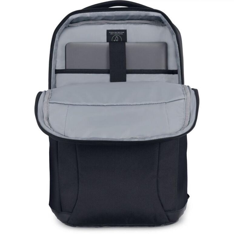 Dell ecoloop essential backpack 16" cp3724 colour: black, features: made with solution-dyeing process for polyester that can generate up to 97% less greenhouse gas emissions, water impact and fossil fuels than traditional dyeing processes, exterior main f,  Genti laptop | electropc.ro