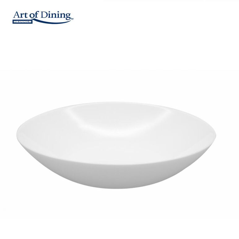 Farfurie adanca opal alb 20 cm,  aida, art of dining,  Farfurii & Boluri de Servire | electropc.ro