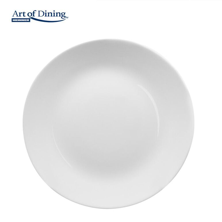 Farfurie desert opal alb 19 cm, aida, art of dining,  Farfurii & Boluri de Servire | electropc.ro