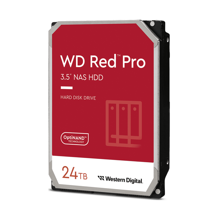 Hdd nas wd red pro, 24 tb, 7200 rpm, 512 mb, serial ata,  Hard Disk-uri Nas | electropc.ro