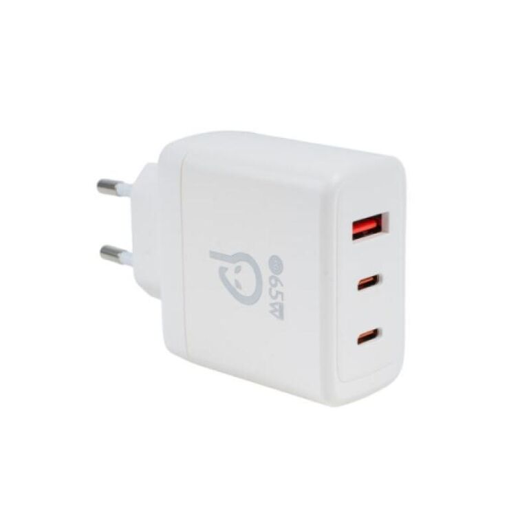 Incarcator retea spacer, gan, 2 x usb type-c pd (max 65w), 1 x usb (max 60w),  Incarcatoare telefoane | electropc.ro