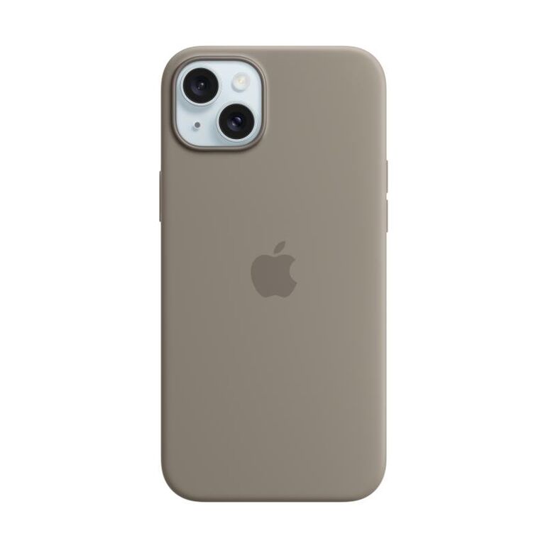 Iphone 15 plus silicone case with magsafe - clay,  Accesorii | electropc.ro
