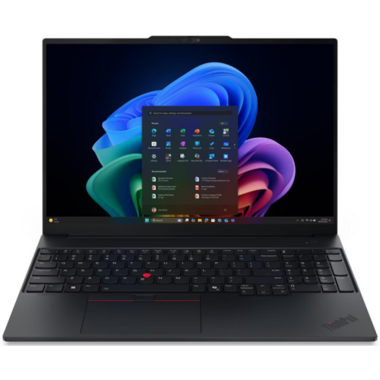Laptop business lenovo thinkpad e16 gen 4, cu procesor intel core ultra 7 355, 16'' ips, 32 gb ddr5, 1 tb, intel graphics, windows 11 pro, 3 ani garantie,  Laptopuri | electropc.ro