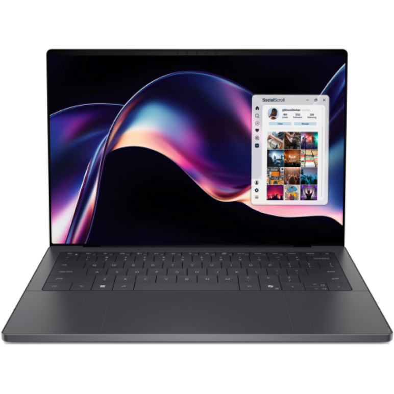 Laptop consumer dell xps 14, cu procesor intel core ultra 7 358h, 14'' oled touch 2.8k 20-120hz, 32 gb lpddr5x, 1 tb m.2 pcie nvme ssd, intel arc b390, windows 11 pro, 3 ani garantie,  Laptopuri | electropc.ro
