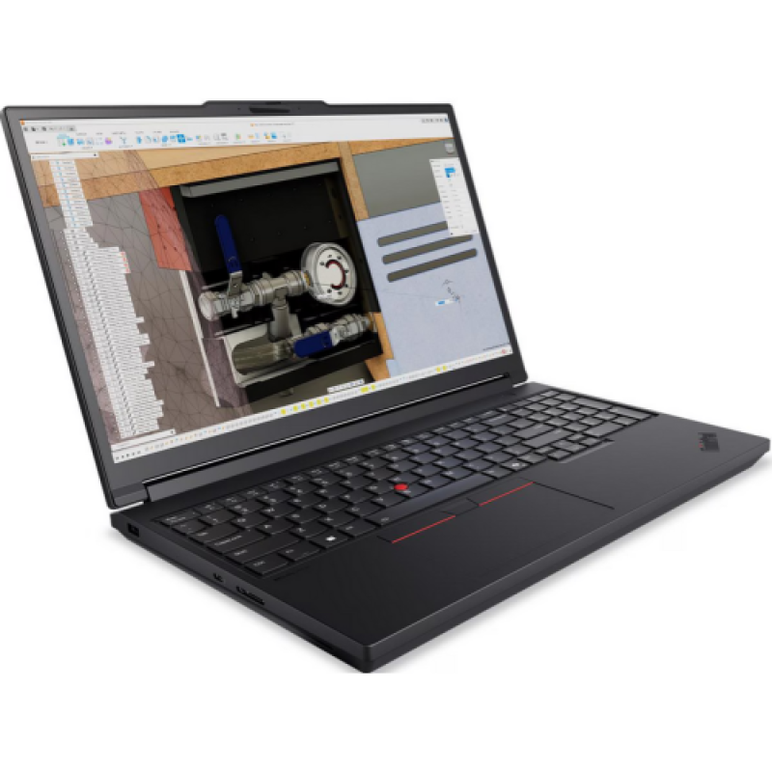 Laptop workstation lenovo thinkpad t16g gen 3, cu procesor intel core ultra 7 265hx, 16'' ips, 64 gb ddr5, 1 tb, nvidia geforce rtx 5080, 16gb gddr7, windows 11 pro, 3 ani garantie,  Laptopuri | electropc.ro