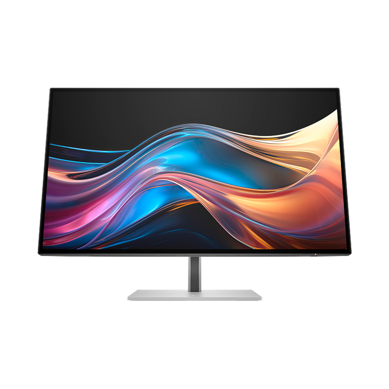 Monitor 27" hp series 7 pro 727pq, led, ips, qhd 2560x1440, 16:9, 4- sided borderless, 5 ms, 400 cd/m², 2000:1 static, 178°/178°, 3x usb type-a 10gbps/ 1x dp 1.4/1x dp 1.4 out / 1x hdmi 2.0/ 2x usb type-c 10gbps, swivel: ±45°; tilt: -5 to +20°; pivot rota,  Monitoare LED | electropc.ro