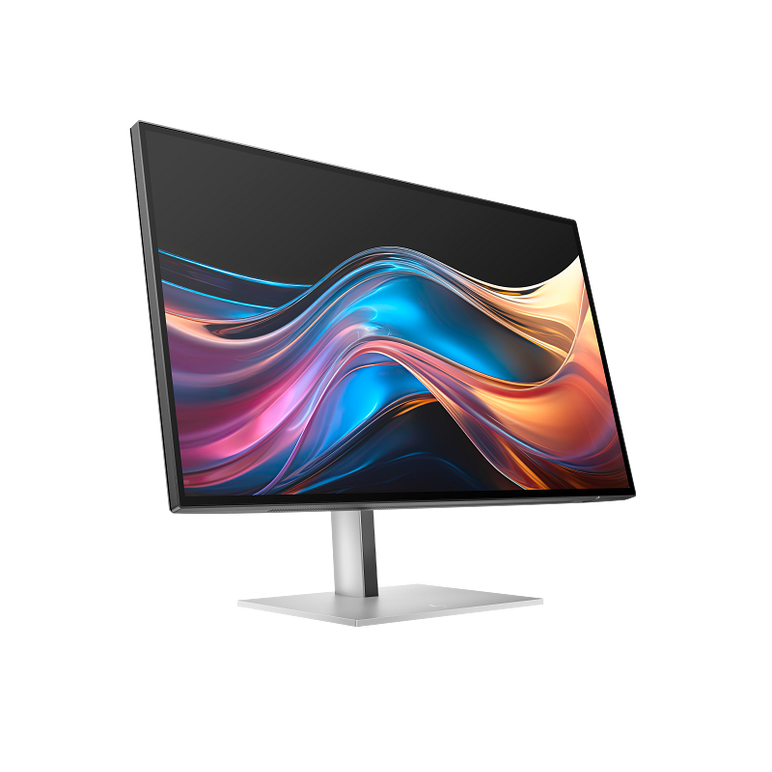 Monitor 27" hp series 7 pro 727pq, led, ips, qhd 2560x1440, 16:9, 4- sided borderless, 5 ms, 400 cd/m², 2000:1 static, 178°/178°, 3x usb type-a 10gbps/ 1x dp 1.4/1x dp 1.4 out / 1x hdmi 2.0/ 2x usb type-c 10gbps, swivel: ±45°; tilt: -5 to +20°; pivot rota,  Monitoare LED | electropc.ro