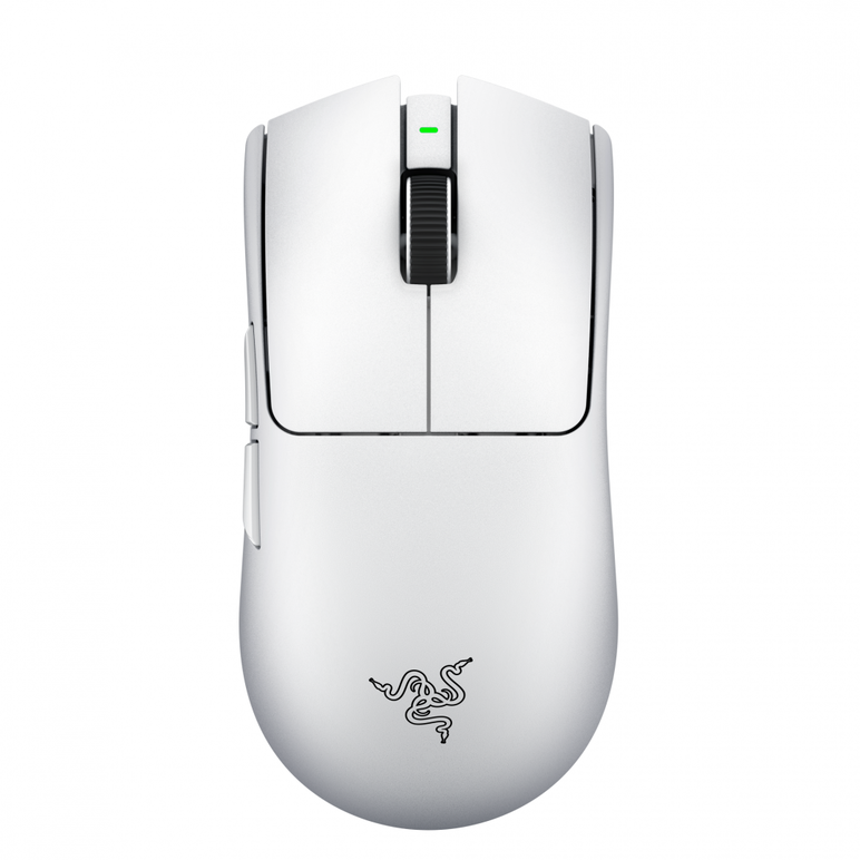 Mouse wireless razer viper v4 pro, razer™ focus pro 50k optical sensor gen-3, durata de viata baterie pana la 180 ore, switch razer™ optical mouse switches gen-4, alb,  Mouse | electropc.ro