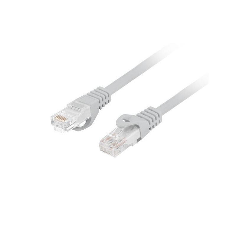 Patch cord cat.6 utp lszh cu 0,25 m gri, fluke passed,  Alte accesorii retea | electropc.ro