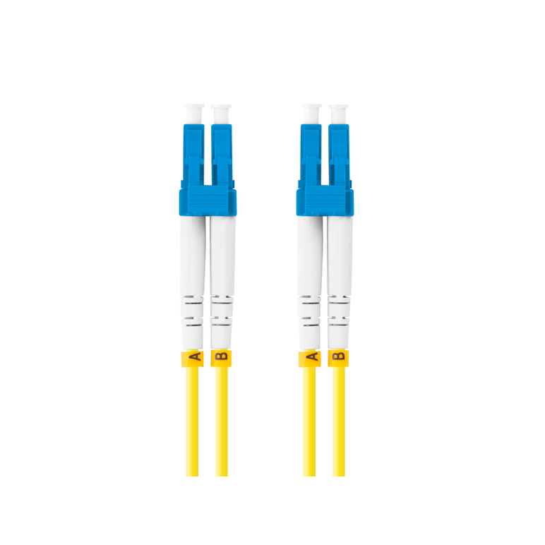 Patch cord fibră sm lc/upc-lc/upc duplex 2 m lszh g657a1 3,0 mm galben,  Alte accesorii retea | electropc.ro