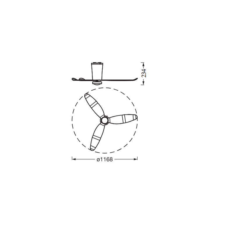 Plafoniera led cct cu ventilator osram fohn cu telecomanda, 41w, 1820lm, lumina alba (3000-4000-6500k), dimabila, ip20, max 7272 m³/h, timer 1h-4h-8h, wenge,  Corpuri de iluminat inteligente pentru interior | electropc.ro
