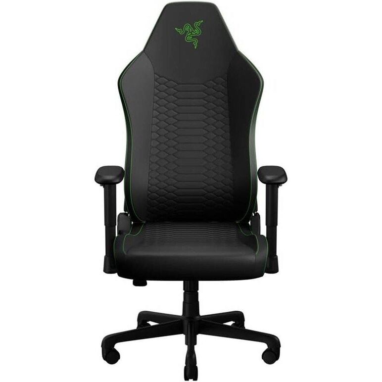 Scaun razer iskur v2 x newgen, tip spuma spumă turnată pu, suport lombar integrat, tetieră reglabilă, cotiere 2d, clasa de ridicare pe gaz 4, negru/verde,  Scaune gaming | electropc.ro