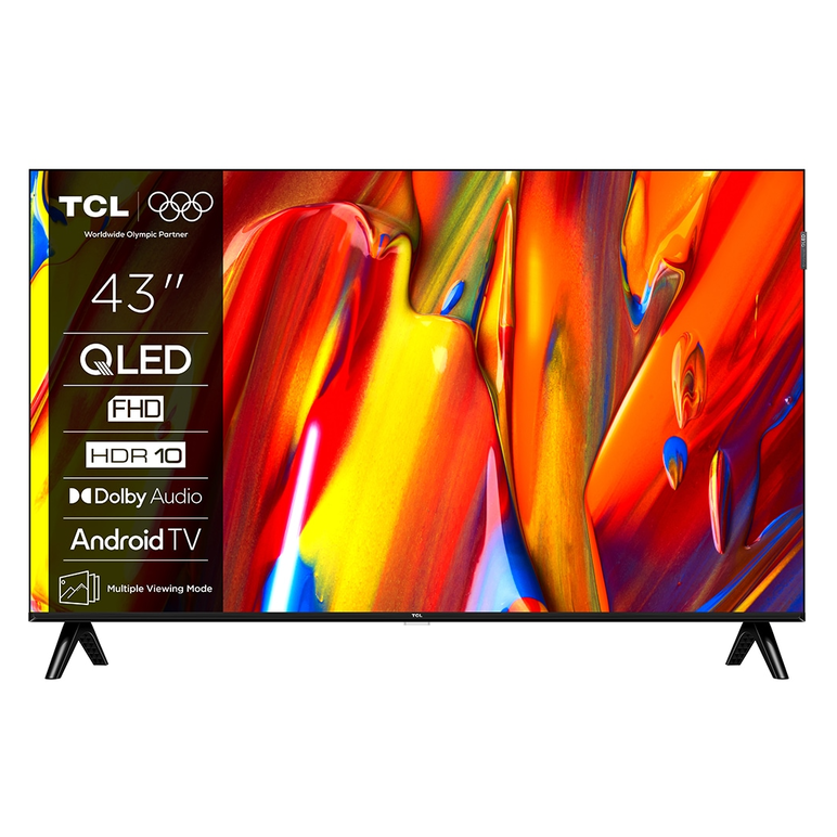 Televizor tcl qled 43s59k, 108 cm, smart android tv, fhd,  Televizoare | electropc.ro