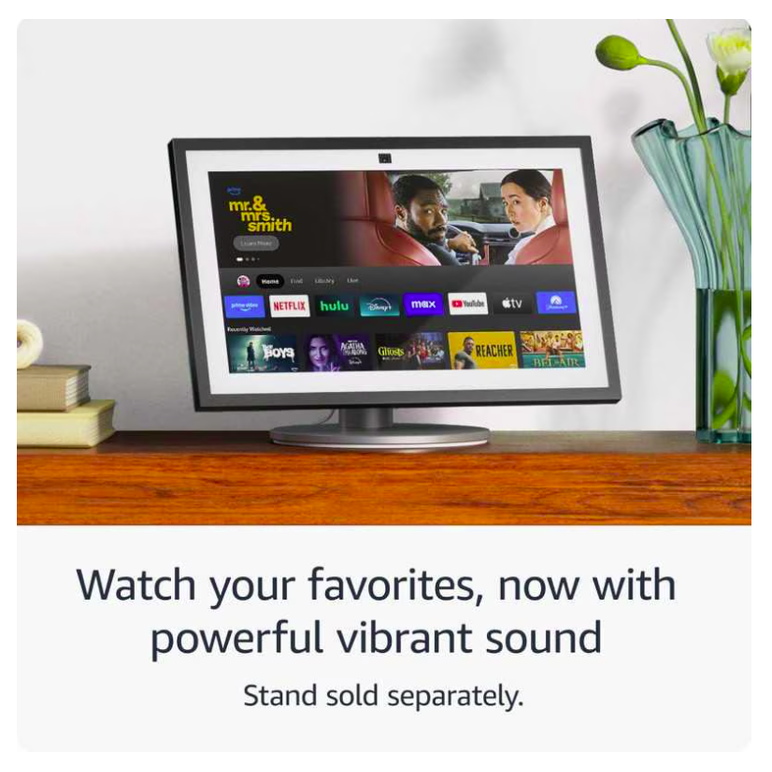 Amazon echo show 15 fire tv alexa black,  Sisteme audio | electropc.ro