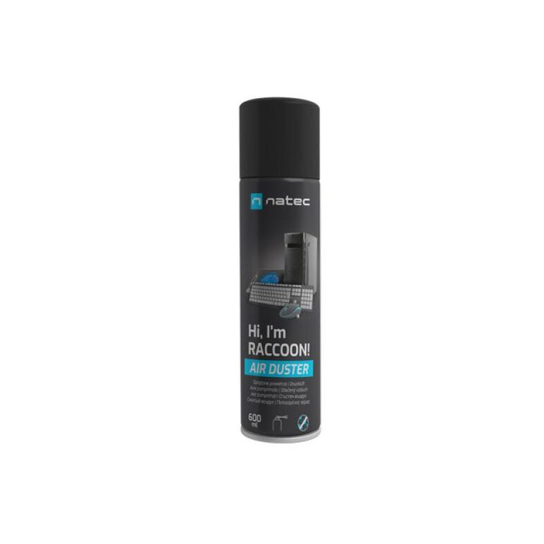 Compressed air duster natec raccoon air 600 ml,  Alte accesorii retea | electropc.ro