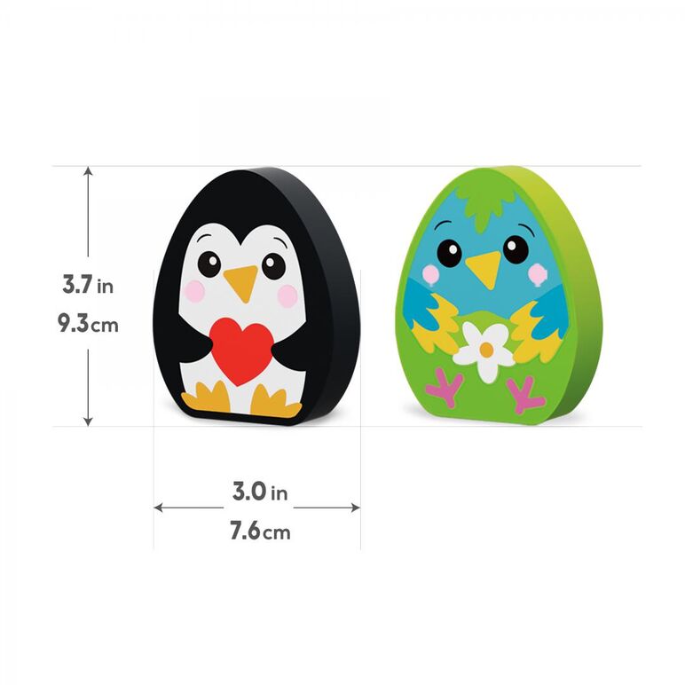 Gradina zoologica prietenoasa din lemn,  Jocuri educative | electropc.ro