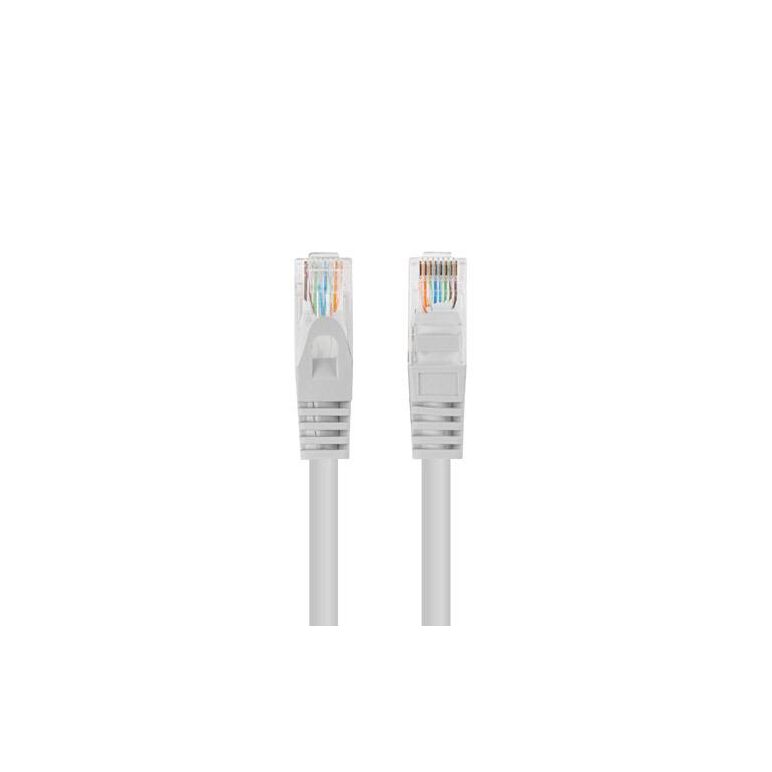 Patch cord cat.6 utp 0,25 m gri, fluke passed,  Alte accesorii retea | electropc.ro