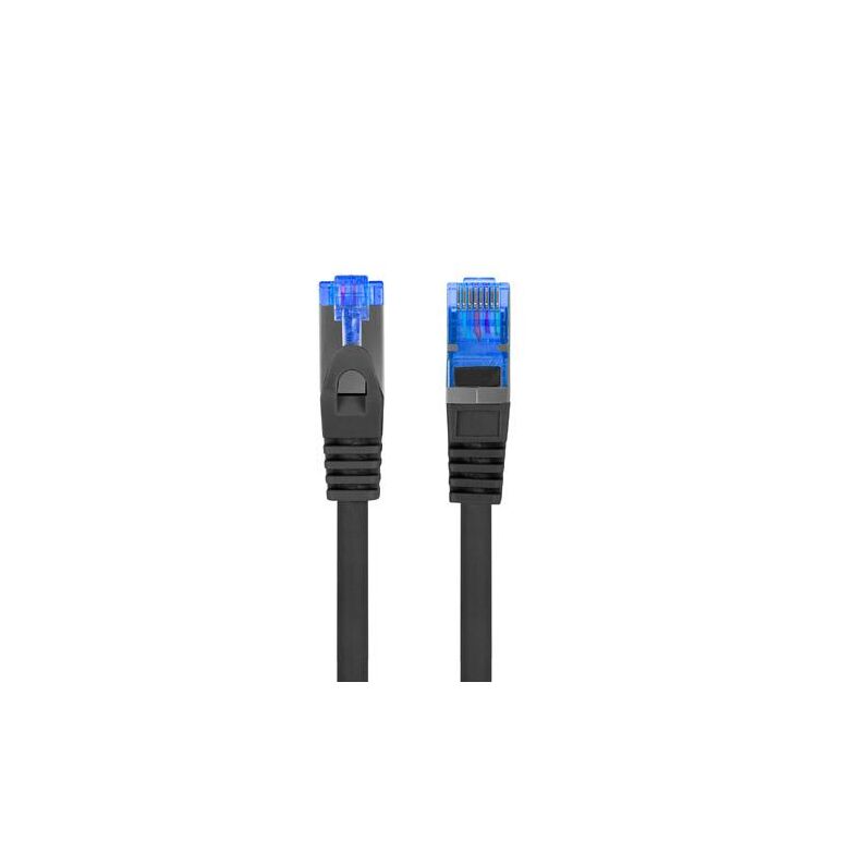Patch cord cat.6a s/ftp lszh cca 2 m negru, fluke passed,  Alte accesorii retea | electropc.ro