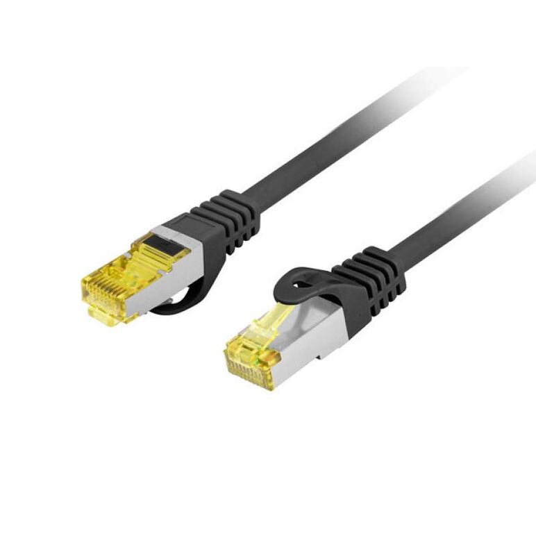 Patchcord cat.6a s/ftp lszh cu 2m black fluke passed lanberg,  Alte accesorii retea | electropc.ro