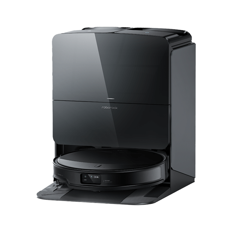 Robot de aspirare roborock saros 10r, statie de andocare multifunctionala 10-in-1, aspirator, mop si statie inteligenta cu golire automata, sistem autonom starsight 2.0, mapare 3d, lidar, negru,  Aspiratoare | electropc.ro
