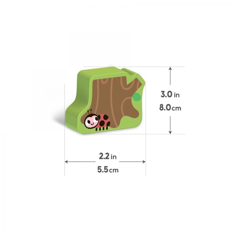 Set animale in padure, jucarie lemn,  Jocuri educative | electropc.ro