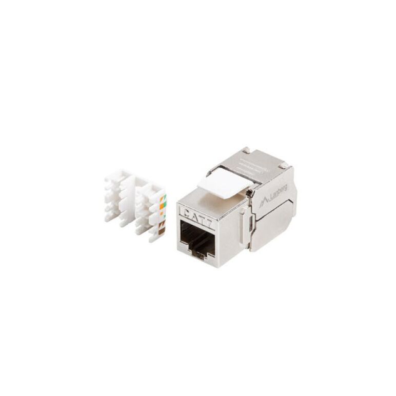 Keystone module toolless rj45 cat.7 ftp 180° lanberg,  Accesorii | electropc.ro