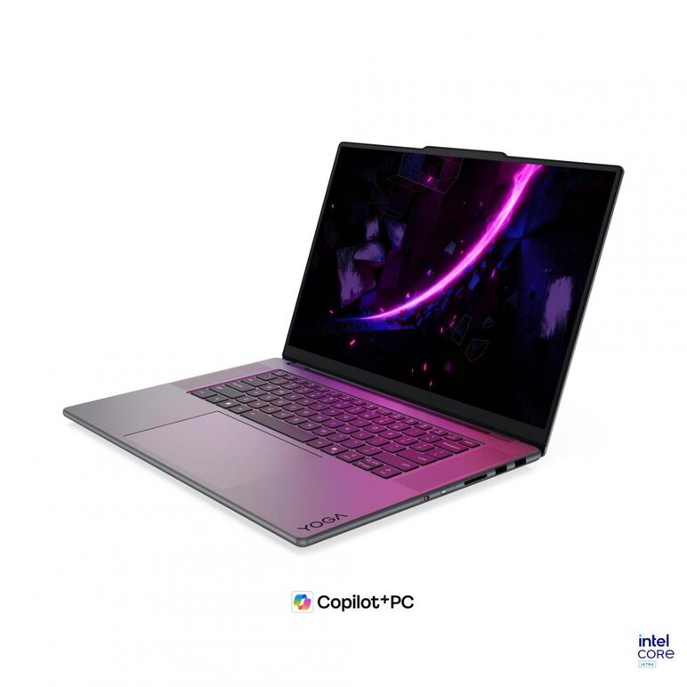 Laptop consumer lenovo yoga pro 9 16iph11, cu procesor intel core ultra 7 356h, 16'' oled, 32 gb lpddr5x, 1 tb, nvidia geforce rtx 5060, 8gb gddr7, windows 11 pro, 3 ani garantie,  Laptopuri | electropc.ro