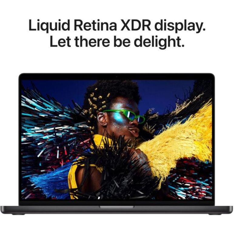 Macbook pro 16.2"/apple m5 max (cpu 18-core, gpu 40-core, neural engine 16-core)/48gb/2tb - space black - us kb (no adapter), nano-texture display 2026 (cto from mgee4ro/a),  Laptopuri | electropc.ro