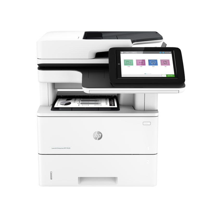 Multifunctional laser mono hp laserjet enterprise mfp m528dn;(print ,copy, scan)dimensiune: a4, viteza: 43ppm, rezolutie: max 1200x1200dpi,memorie: 1.5gb standard, 2.75gb max, procesor: 1.2mhz, fpo 5.2 sec,duplex, tava 550 coli, scanner plat, rezolutie 60,  Multifunctionale laser | electropc.ro