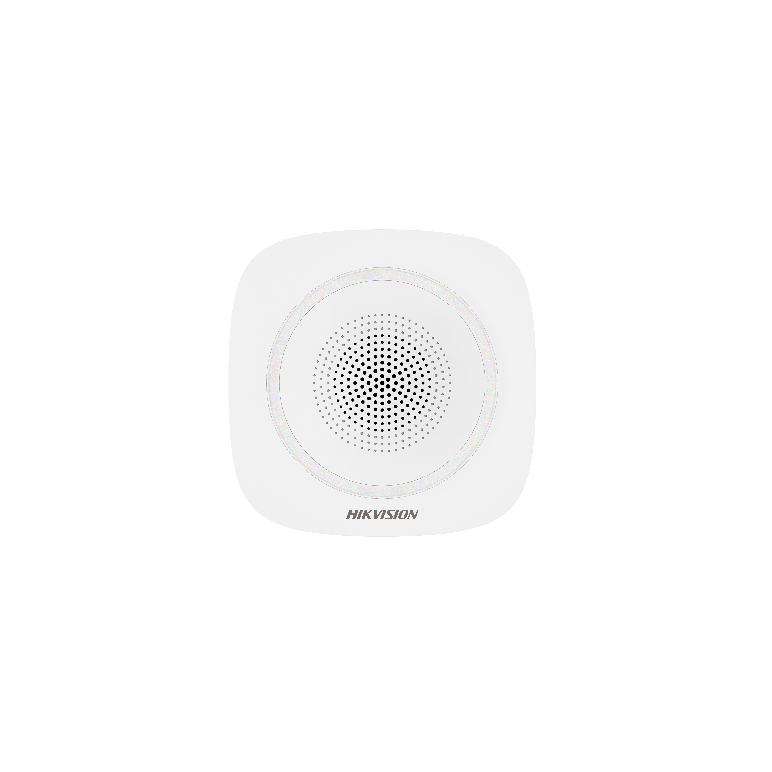 Sirena interior wireless ax pro hikvision ds-ps1-i-we(b)-b(blue indicator); 868mhz two-way tri-x wireless technology, distanta comunicare rf: 1600m in camp deschis, nivel sonor: 90 la 110db, 3 tipuri de sonerii de alarma: alarma la efractie, alarma la inc,  Sirene | electropc.ro