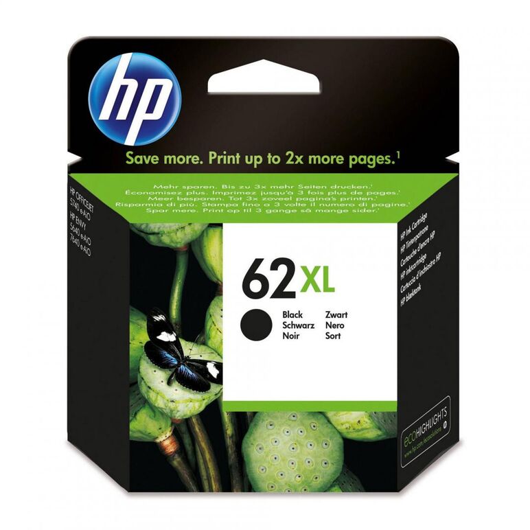 Cartus Black Nr.62Xl C2P05Ae Original Hp,  Cartuse cerneala | electropc.ro