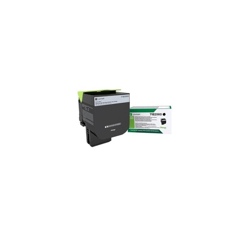 LEXMARK 71B2XK0 BLACK RETURN PROG. TONER,  Tonere | electropc.ro