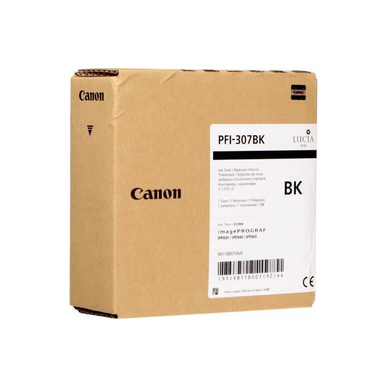 CANON PFI-307B BLACK INKJET CARTRIDGE  CF9811B001AA