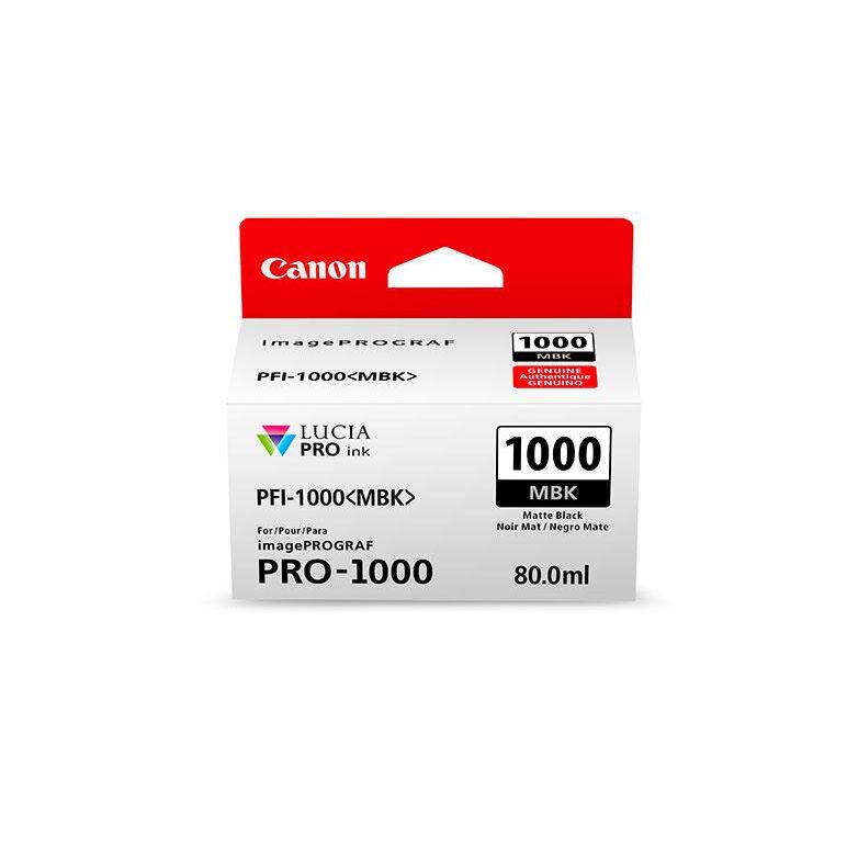 CANON PFI-1000MBK MATBK INKJET CARTRIDGE  BS0545C001AA