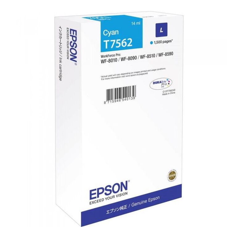 EPSON T75624 CYAN INKJET CARTRIDGE,  Cartuse cerneala | electropc.ro