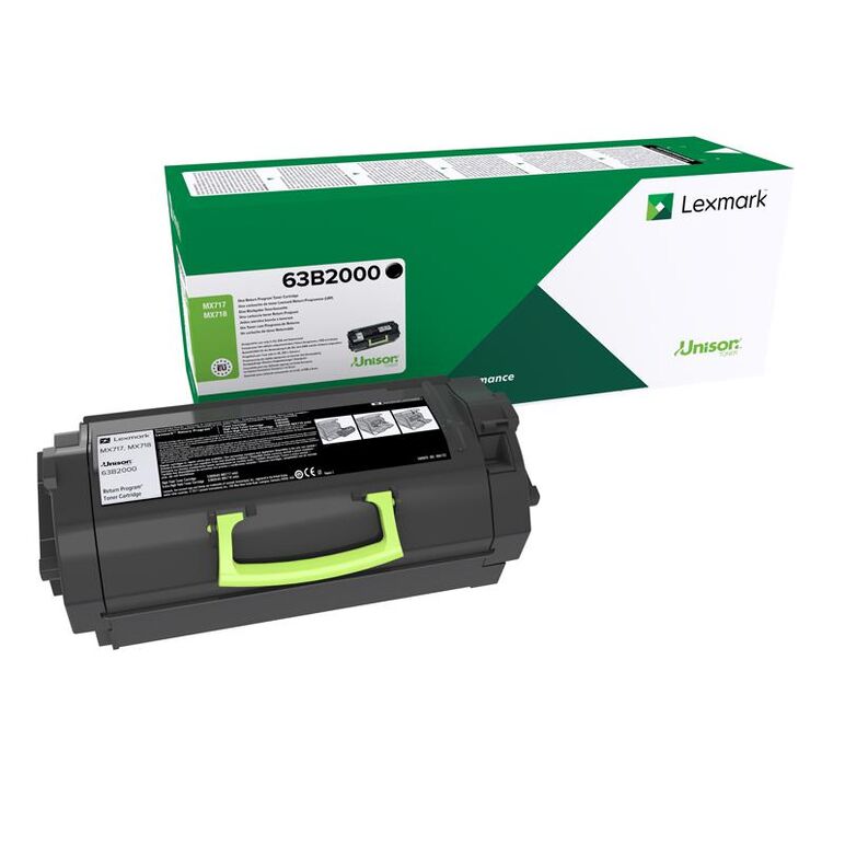 LEXMARK 63B2000 BLACK RETURN PROG. TONER,  Tonere | electropc.ro