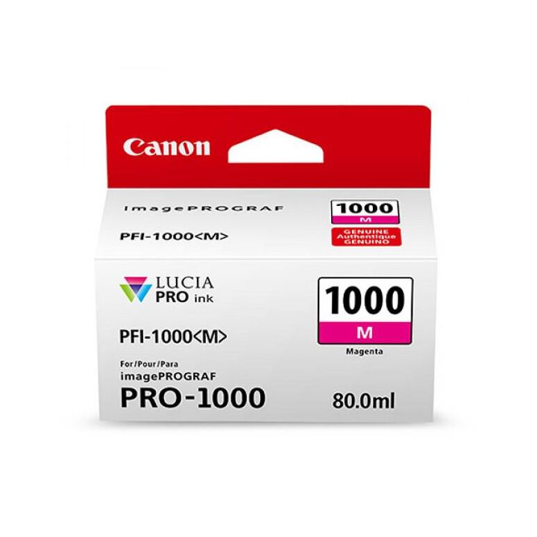 CANON PFI-1000M MAGENTA INKJET CARTRIDGE,  Cartuse cerneala | electropc.ro