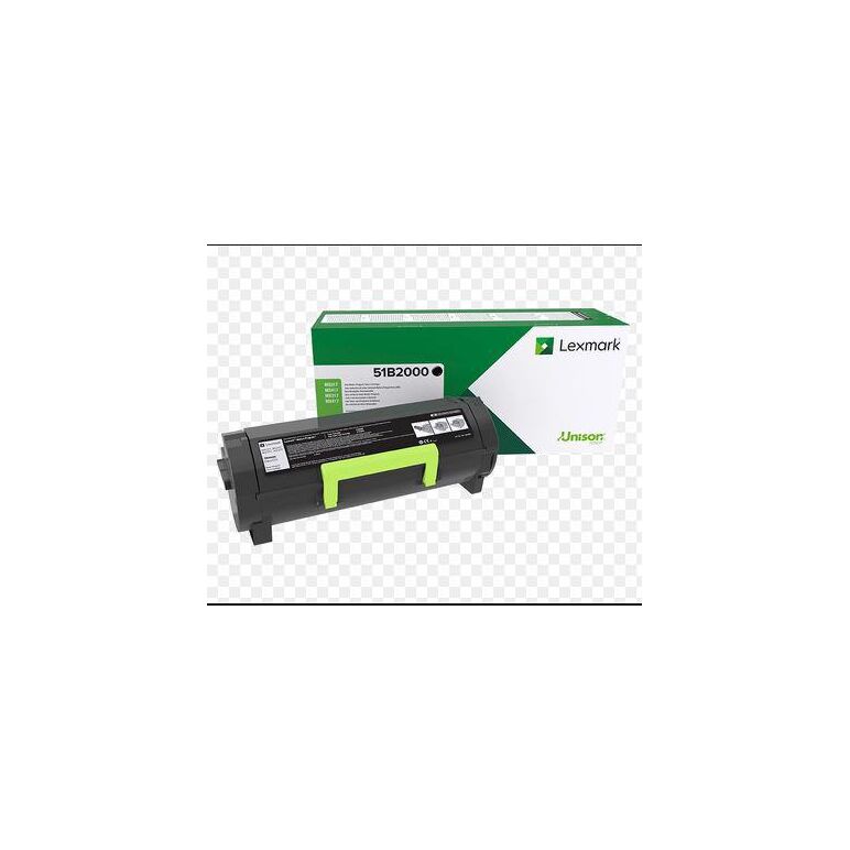 LEXMARK 51B2000 BLACK TONER,  Tonere | electropc.ro