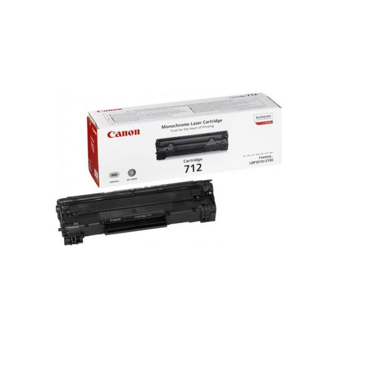 CANON CRG712 BLACK TONER CARTRIDGE,  Tonere | electropc.ro