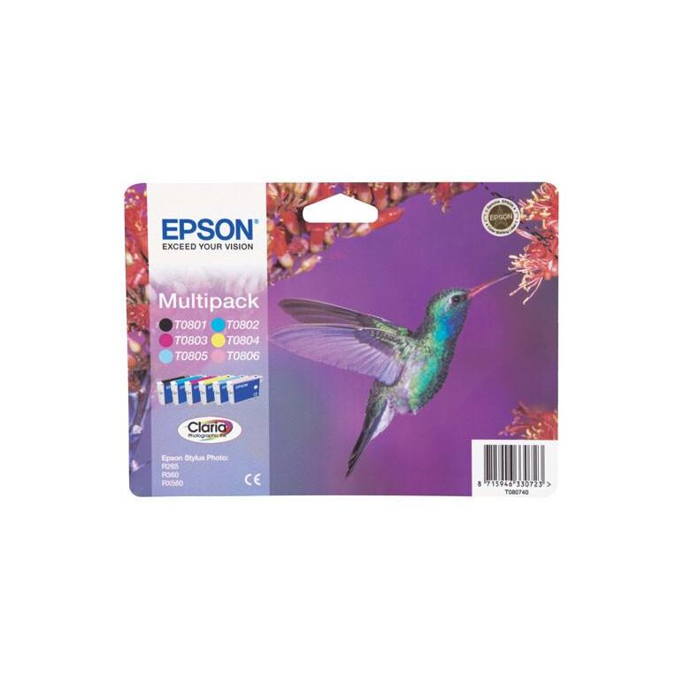 EPSON T0807 MULTIPACK INKJET CARTRIDGES,  Cartuse cerneala | electropc.ro