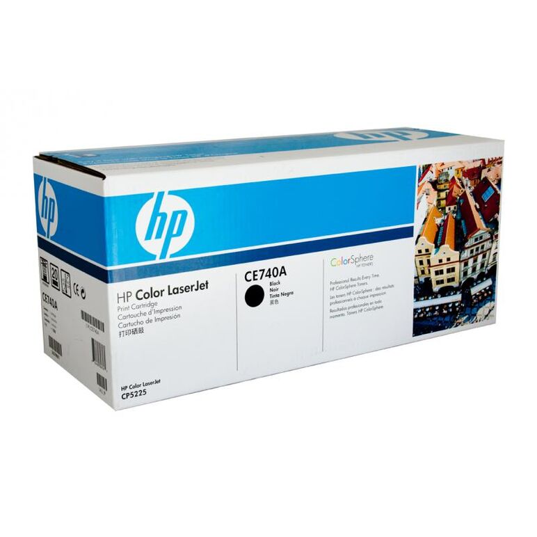 HP CE740A BLACK TONER CARTRIDGE,  Tonere | electropc.ro