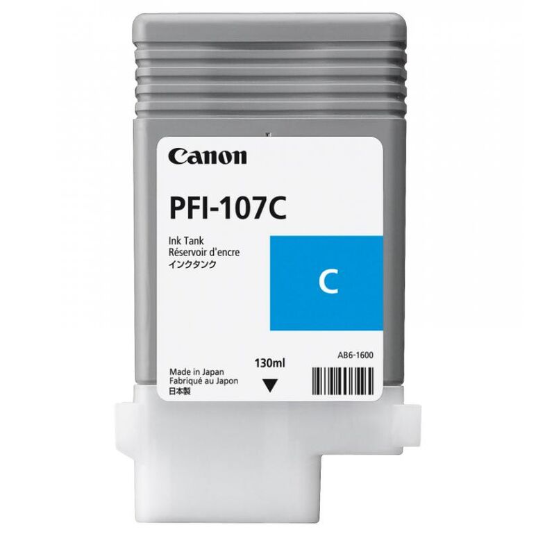 CANON PFI-107C CYAN INKJET CARTRIDGE  CF6706B001AA