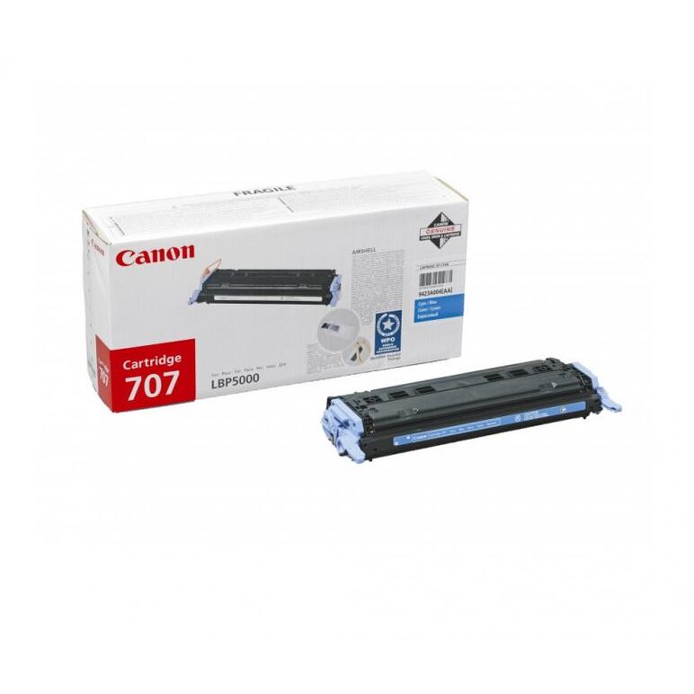 CANON CRG707C CYAN TONER CARTRIDGE,  Tonere | electropc.ro