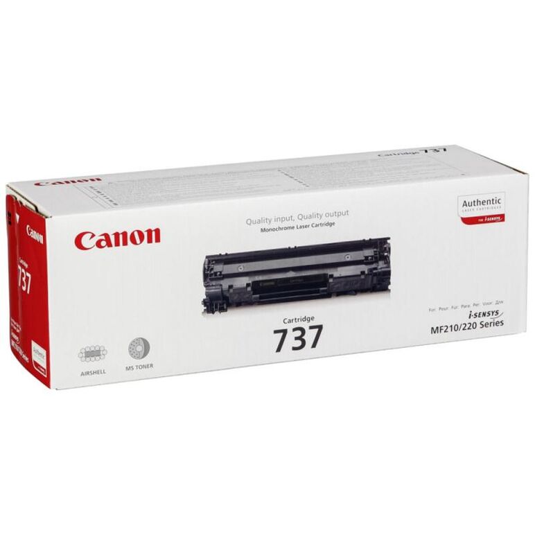 CANON CRG737 BLACK TONER CARTRIDGE,  Tonere | electropc.ro