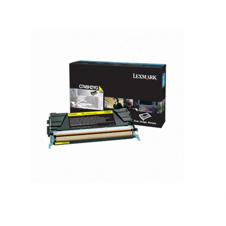 LEXMARK C748H2YG YELLOW TONER,  Tonere | electropc.ro