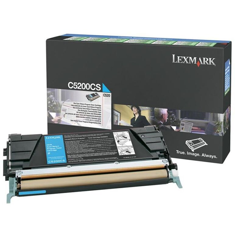 LEXMARK C5200CS CYAN TONER,  Tonere | electropc.ro